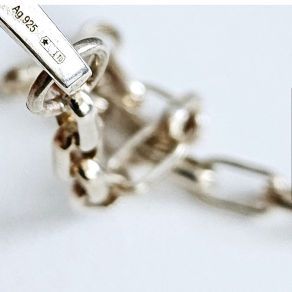 Gucci Sterling Silver Interlocking GG Necklace - Picture 6 of 7